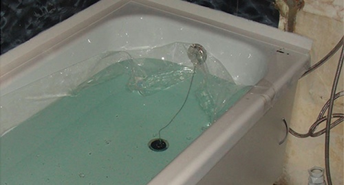 Установкой акрилового вкладыша | Горбунки